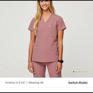 NWT Mineral Mauve Catarina Top